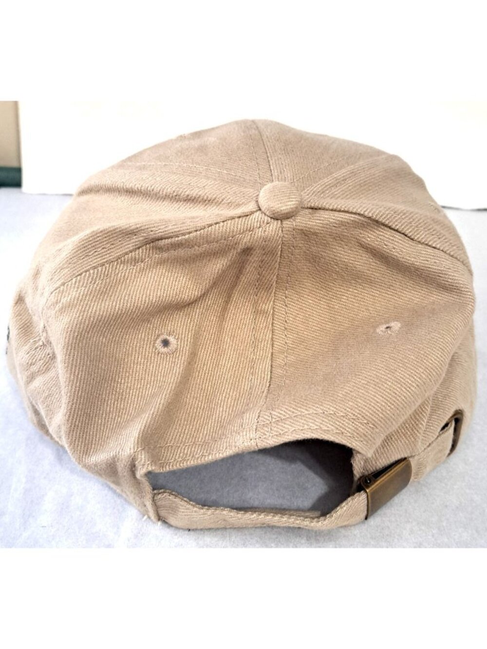 Val Ward Cadillac Dealership Men's OSFA Tan Embroidered Baseball Hat - Picture 3 of 5